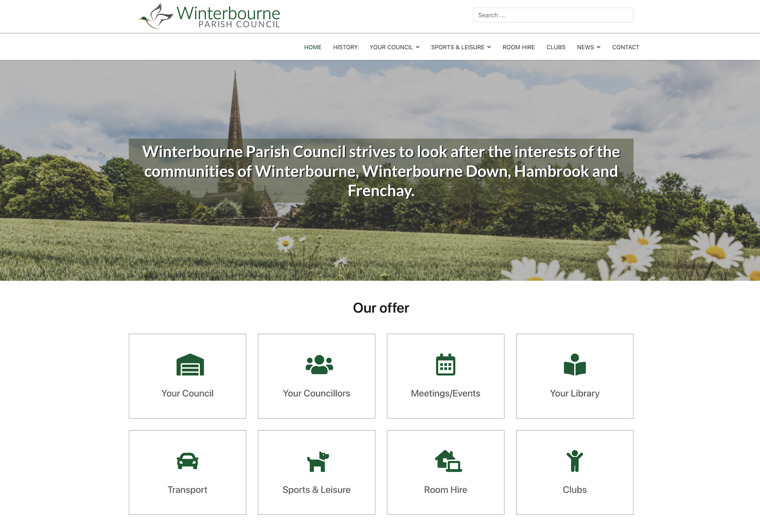 Winterbourne Parish Council by WA Designs